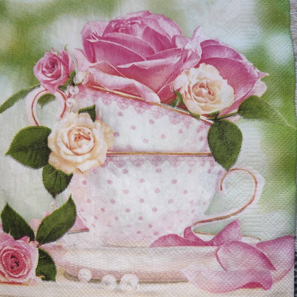 Decoupage Napkins Etsy