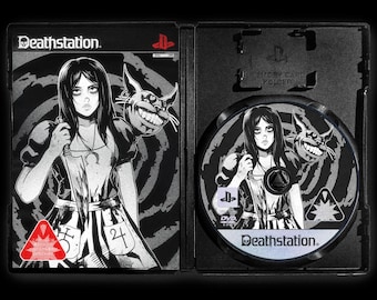Stampa artistica sulla confezione del videogioco Alice Madness Returns e adesivo olografico sul disco.