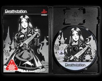 Alice Madness Returns Stampa Vorpal Blade, adesivo olografico per disco (custodia DVD)