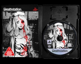Stampa di Lisa Garland di Silent Hill per PS2, adesivo olografico per disco (custodia DVD)