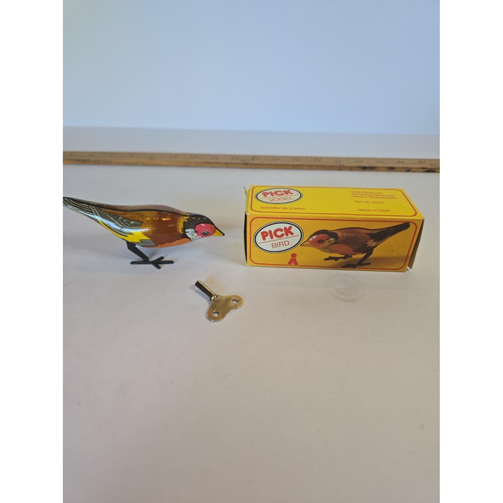 Bird Toy Vintage Wind Up - Etsy