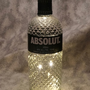 ABSOLUTE Bottle - LED Lit, Battery Operated