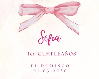 1st Birthday Invitation