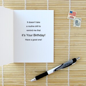 This is NOT A Drill - Humorous Birthday Card for Handyman / Caption ...