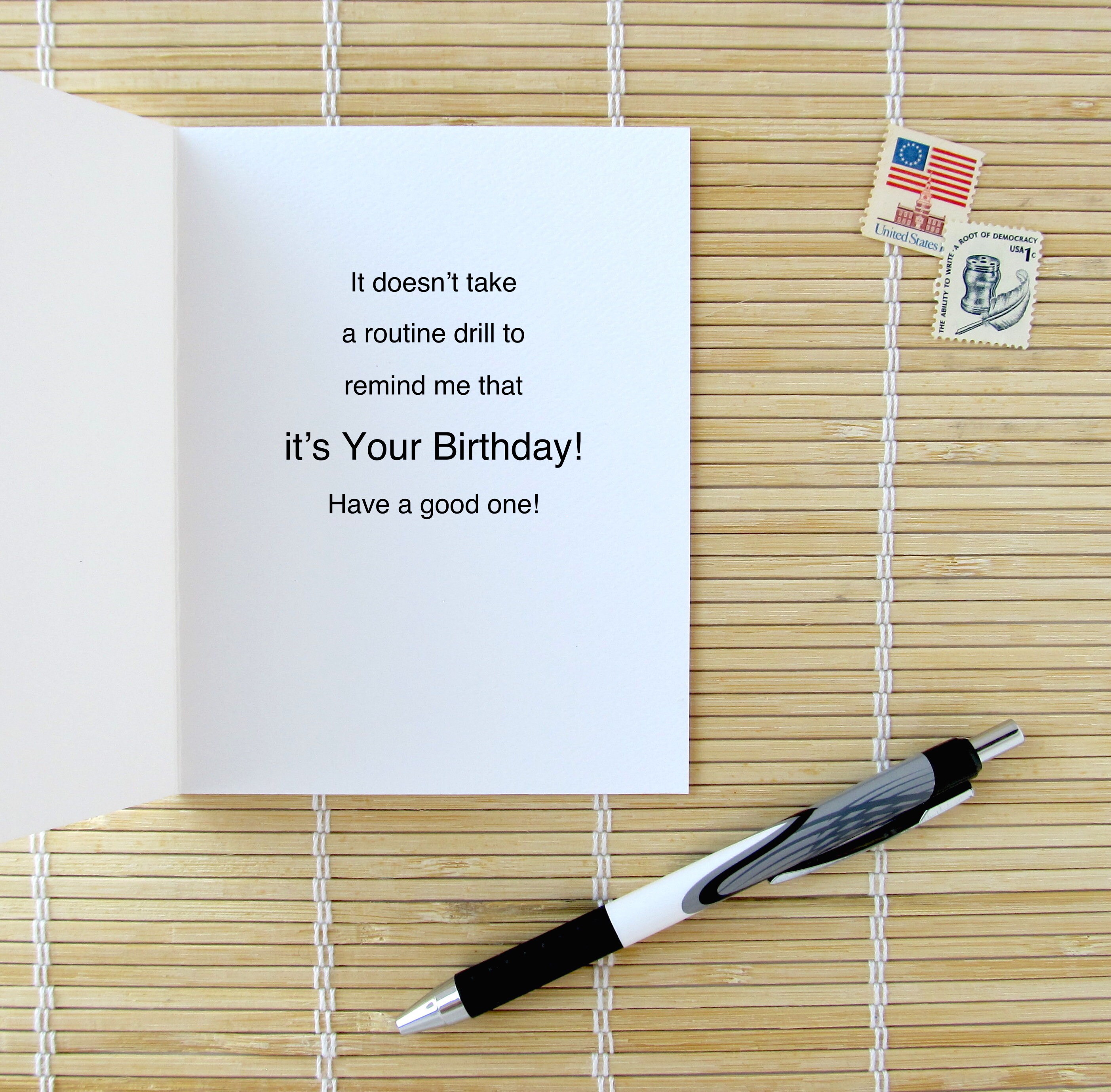 Humorous Handyman Birthday Card – This is NOT A Drill (4 Tool Options ...
