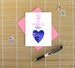 You Are My Favorite Geek - Geeky Romantic Valentine, Anniversary Card for Him or Her - two color options available 