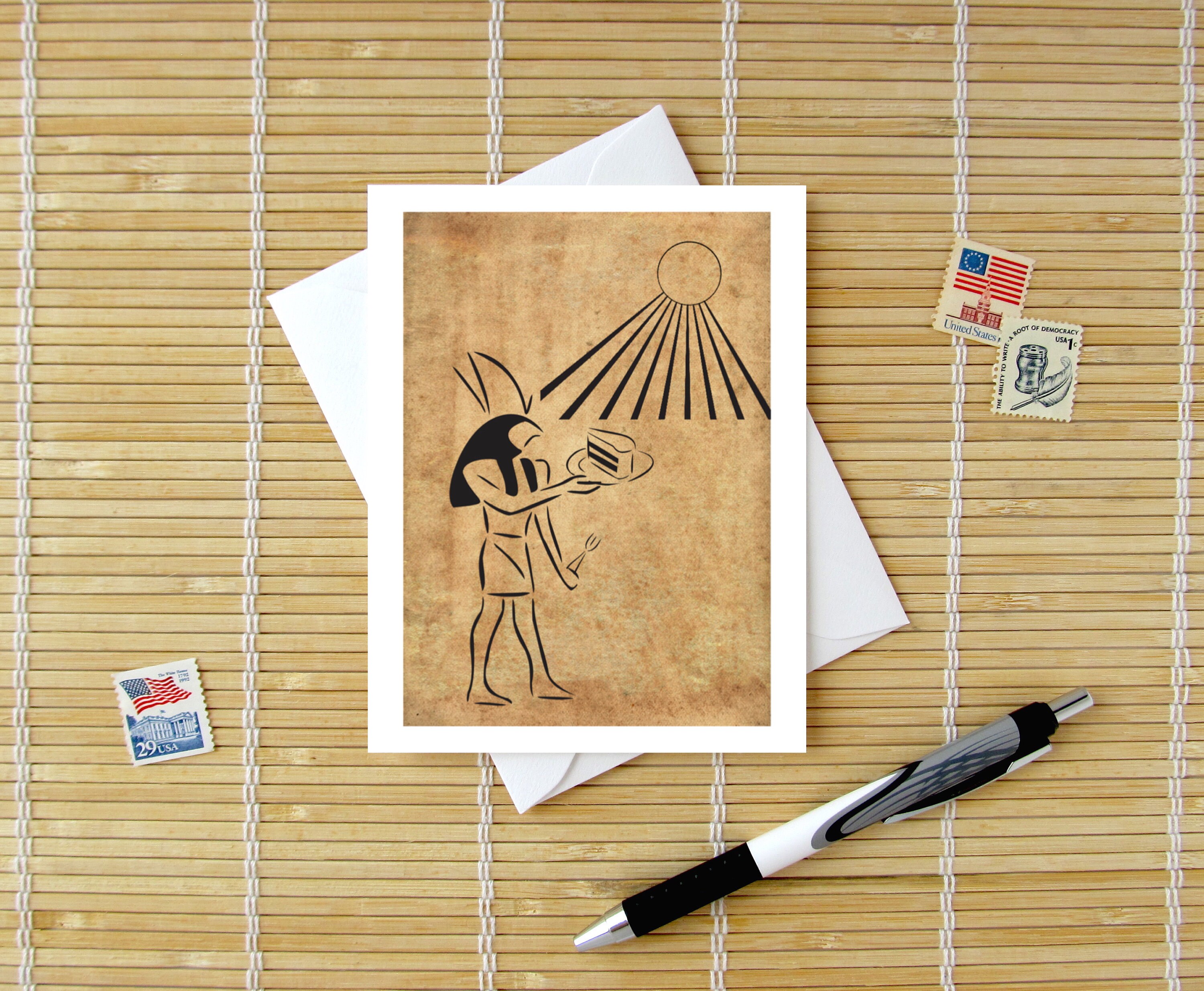 Ancient Egypt Birthday Party Card / Happy Birthday on the Nile Etsy UK