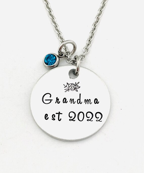 Custom on sale grandma necklace