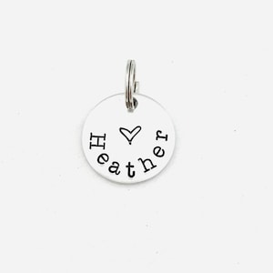 Name Charm for Key Chain