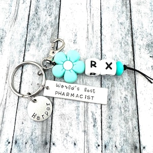 Pharmacist Keychain: World&#39;s Best Pharmacist