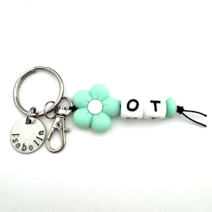 Occupational Therapist Keychain, Personalized OT Keychain