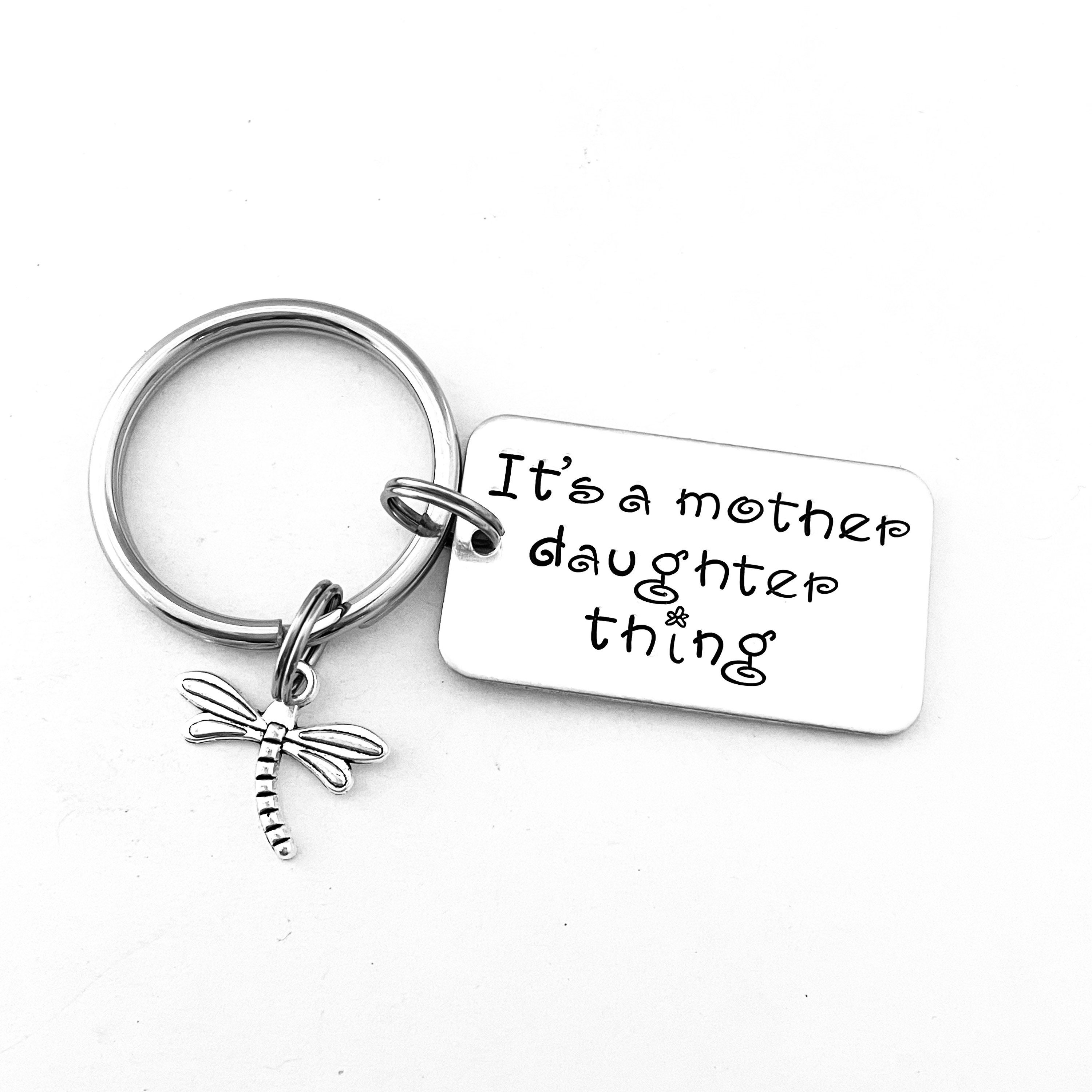 Heiheiup Keyring Keychain Gift Daughter Daughter Mum Key Mother
