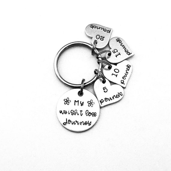 Weight loss charm keychain new arrivals