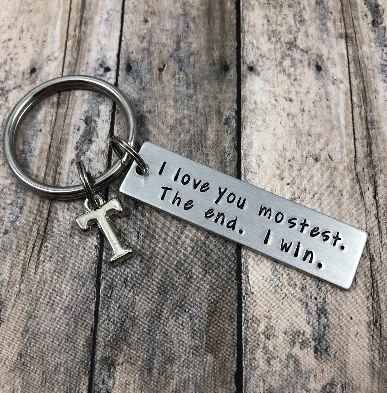 Gift for Boyfriend - I love you mostest. The end. I win.  Personalize…