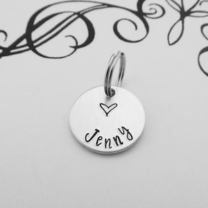 Name Charm for Key Chain