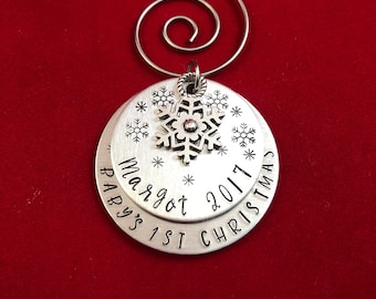 Baby's 1st Christmas Personalized Ornament