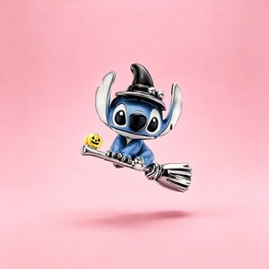 Pandora Stitch charm bead bracelet DIY accessory, cute cartoon pendant, spacer bead jewelry making gift women style 1