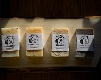 Colección Naturaleza Suave - 4 Jabones para Piel Sensible