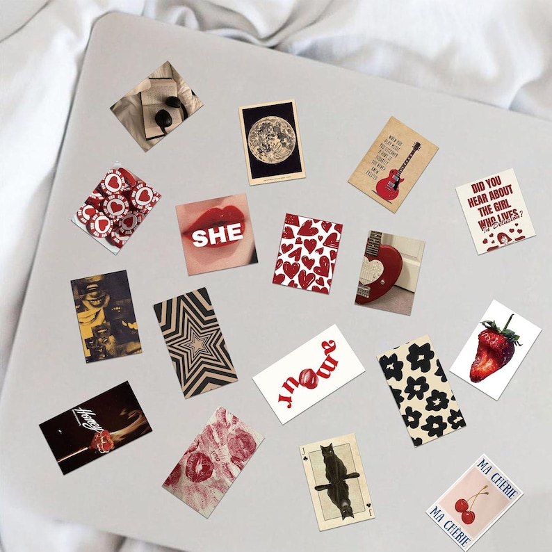 50 PCS Aesthetic Vinyl Stickers, Waterproof Decals for Water Bottles ...