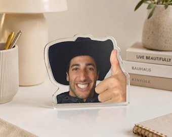 Daniel Riccardo Acrylic Standee | Funny F1 Decor
