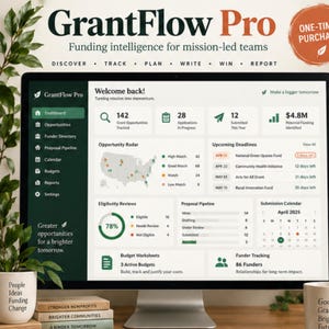 GrantFlow Pro — Grant Writing Proposal Pipeline & Funder Dashboard | Firebase Software