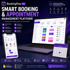 BookingFlow Pro – Smart plattform för möten och bokningshantering