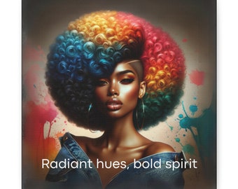 Radiant Hues Canvas Gallery Wraps