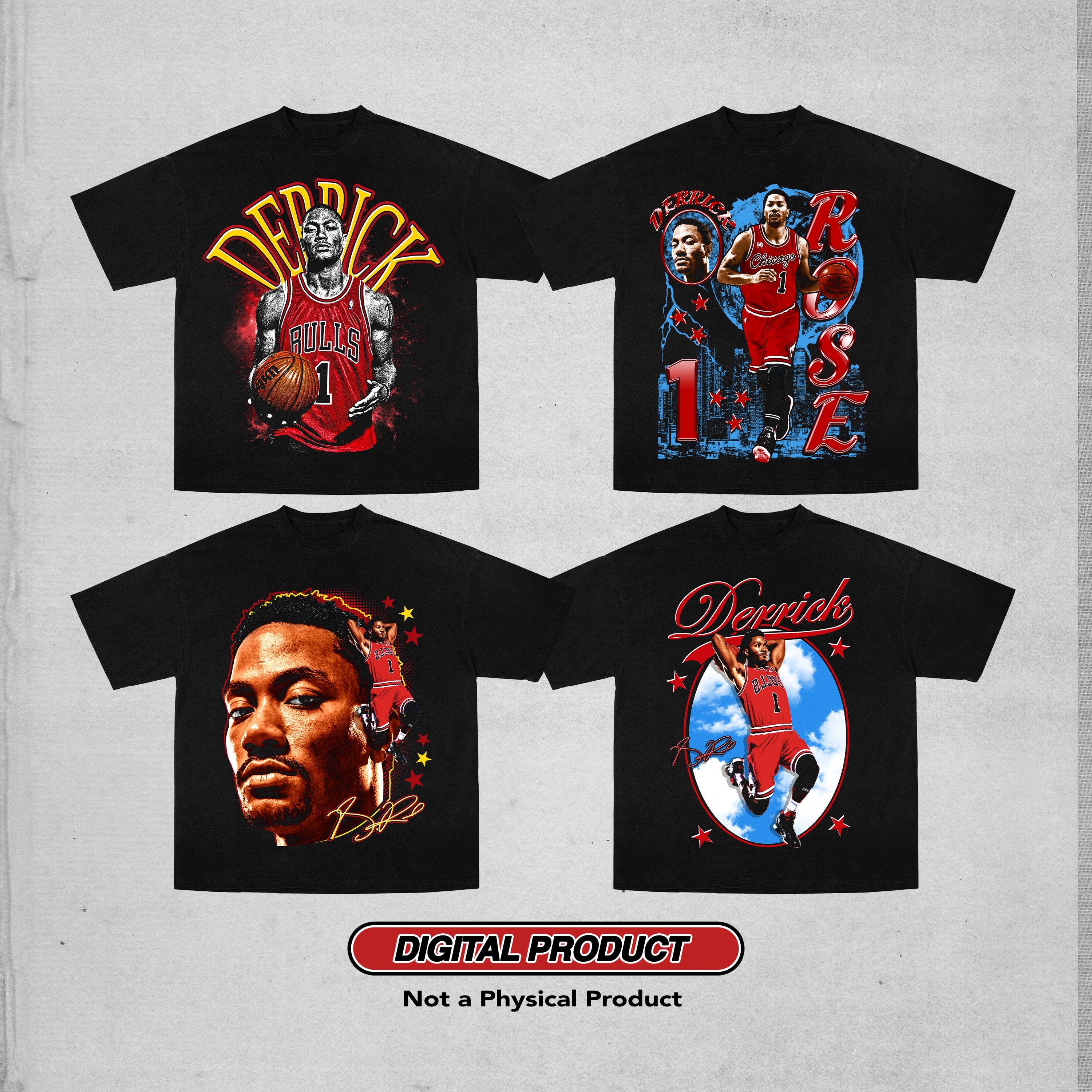 Derrick Rose Vintage Tee - Etsy