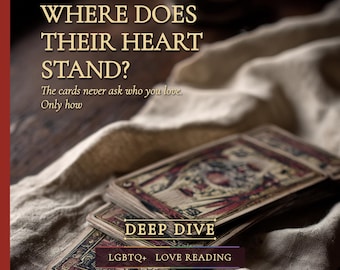 LGBTQ+ Candlelight Love Tarot Reading | One Question, Three Cards, Within the Hour | Gay & Lesbian Tarot Reading Clarity from Both Charts