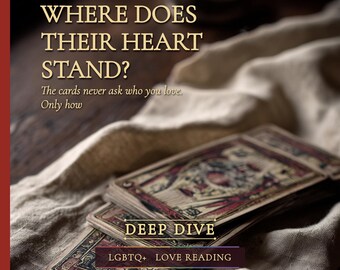 LGBTQ+ Deep Dive Love Tarot Reading | Five Cards All Five Systems in 2 to 4 Hours | Detailed Gay & Lesbian Love Reading from Both Charts