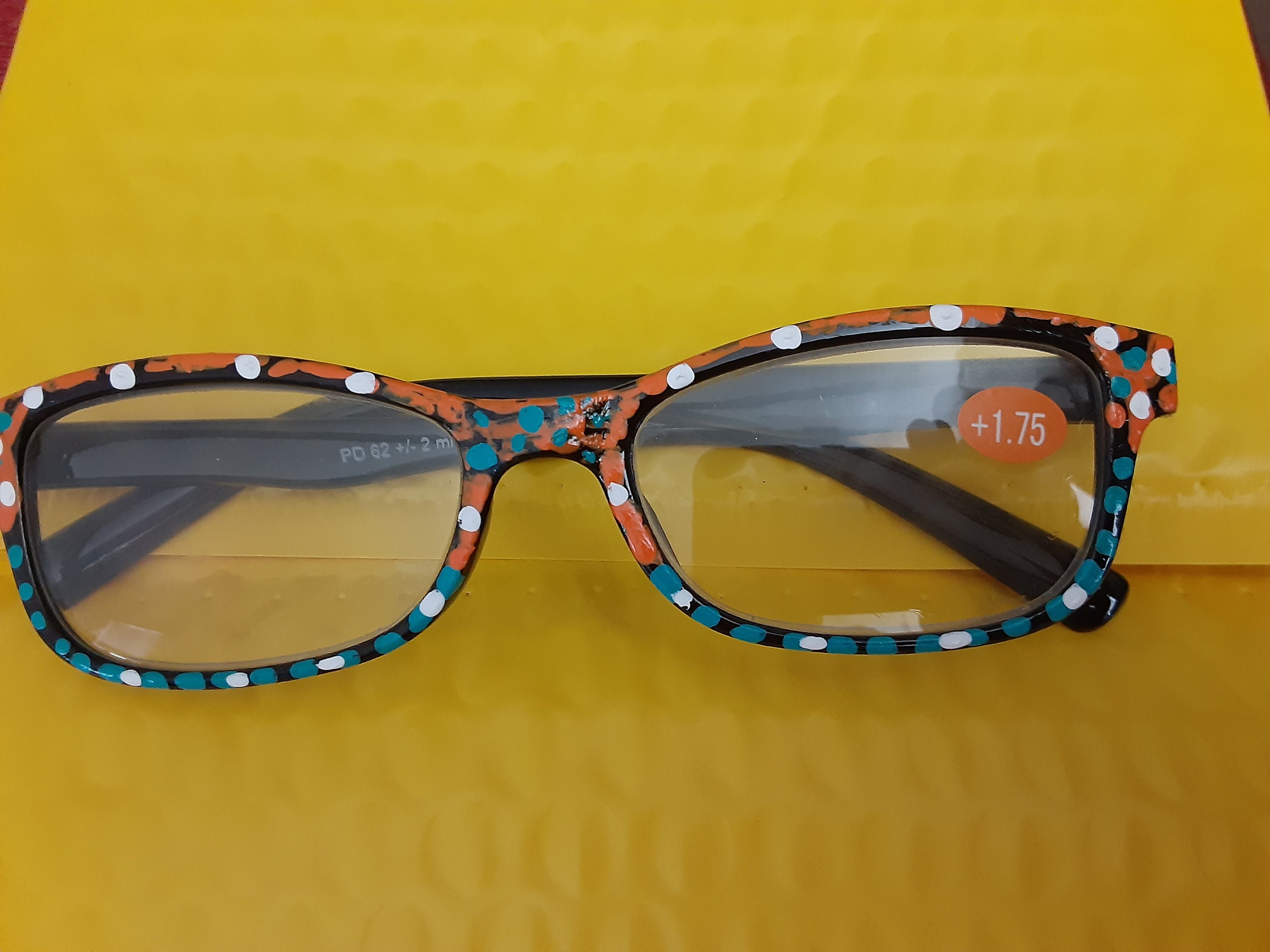 Hand Painted Reading Glasses Etsy