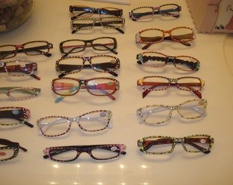 handpainted Reading Glasses