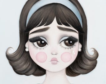 DAISY Dollette Vintage 60s Art Doll Artwork - By Autumn