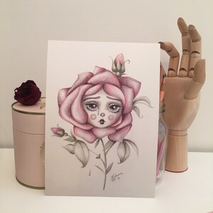 Ilustración victoriana de Alicia en el País de las Maravillas, lámina de cuento de hadas de Fairycore - By Autumn