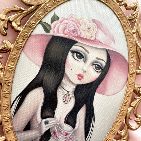 The Love Witch - Pink Witch Halloween Witchy Vintage Frame, 70s Cult Horror Movie