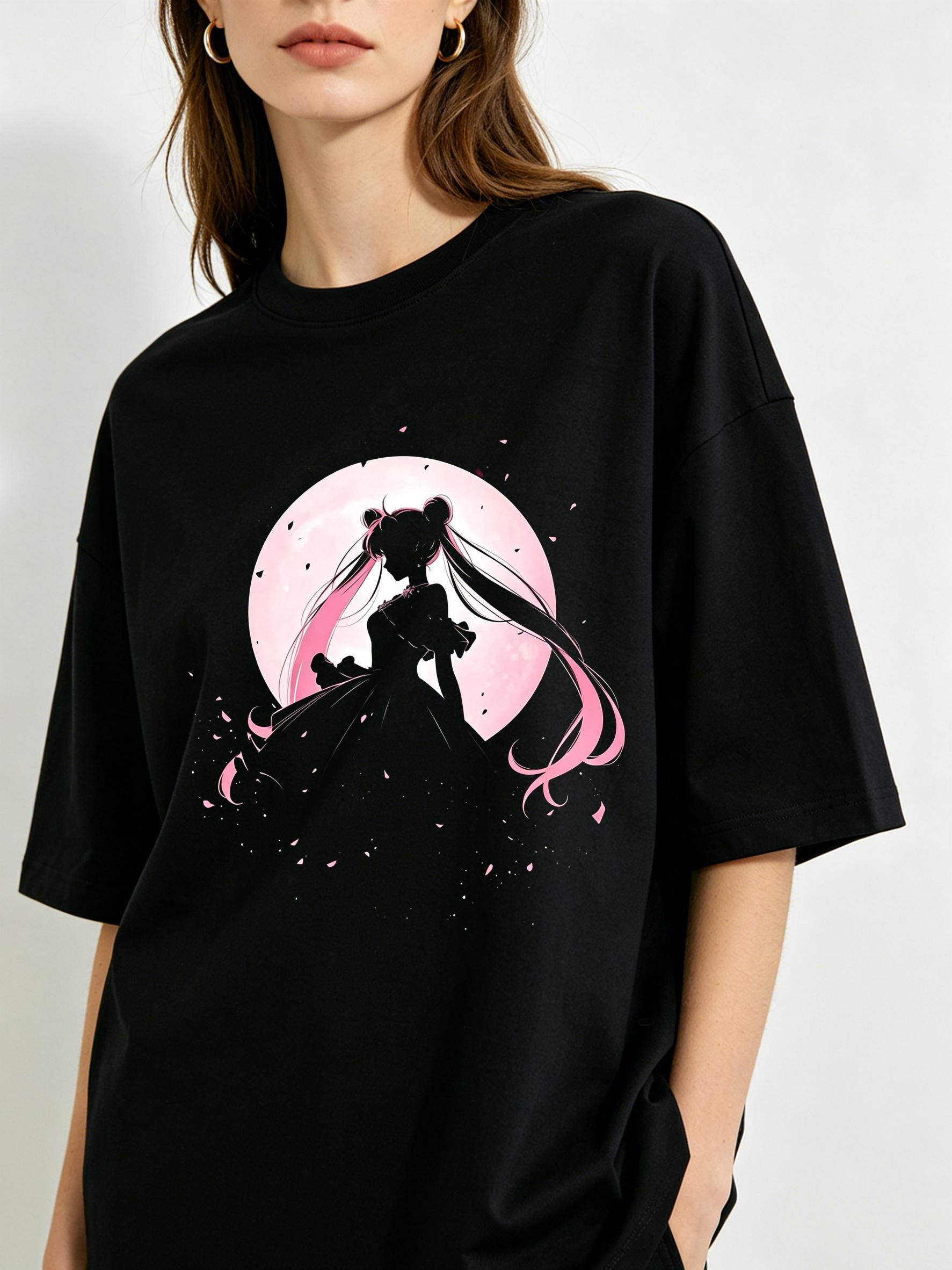 Sailor Moon Silhouette Shirt - Etsy