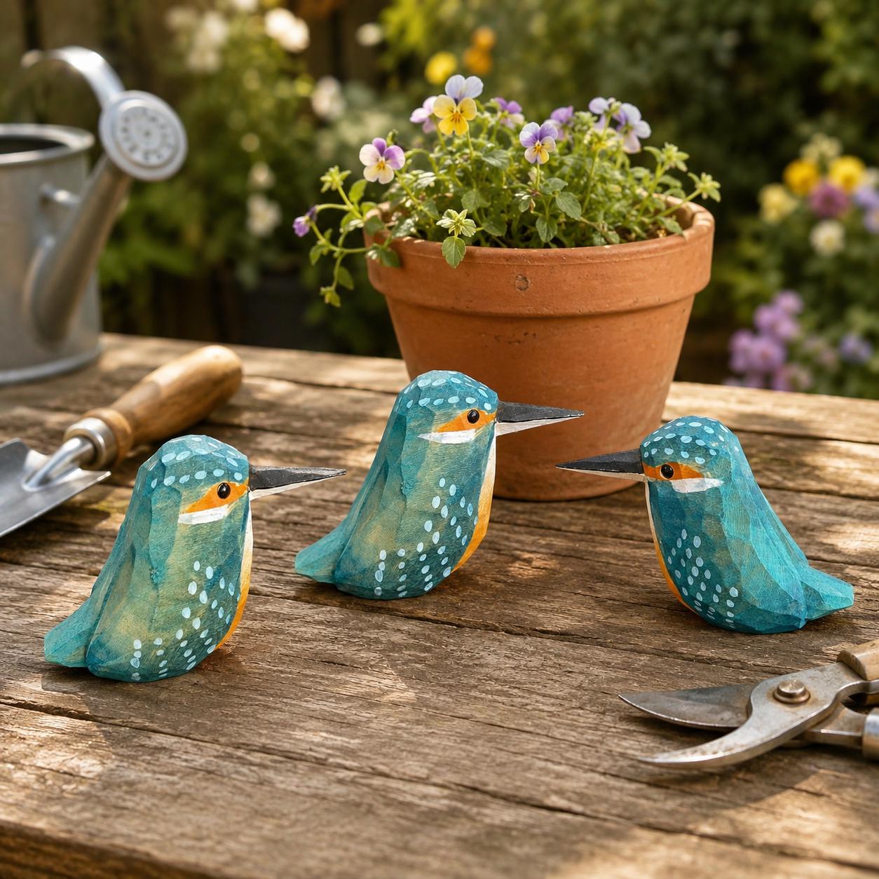 Kingfisher Garden - Etsy