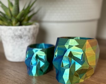 Laag polyscull • bloem- of succulenten plateau