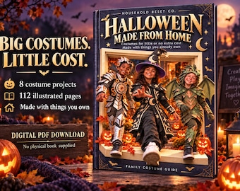 Halloween Printables | 8 DIY Costumes for Kids & Families | Make-at-Home Costume Guide