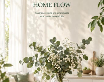 Home Management Planner | Bill & Subscription Tracker, Household Routines | Smooth Home Flow