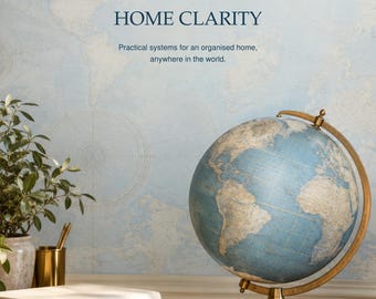 Home Management Planner | Budget Spreadsheet, Google Sheets & Excel | Global Home Clarity