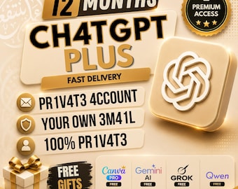 ChatGPT Plus 12 Months Private | 100% Warranty