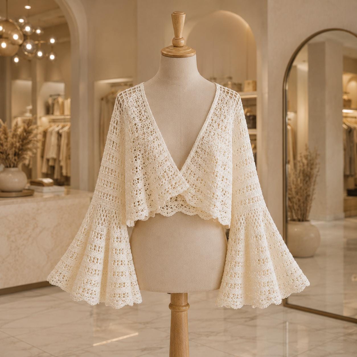 40 Lace Cardigan Crochet Patterns to Refresh Your Handmade Wardrobe 39 Boho Lace Cardigan