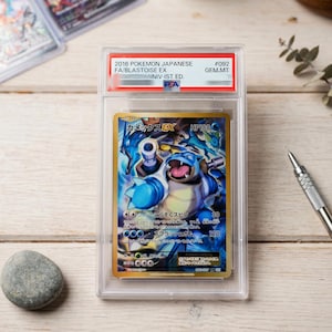 2016年 カメックスEx 1st Ed 092 - プロキシスラブ PSA 10、カメックスファンへのギフト、水タイプディスプレイ