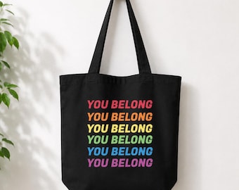 fourre-tout arc-en-ciel à votre place | Cabas LGBTQ Pride