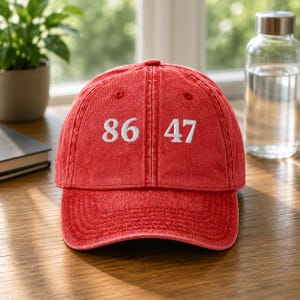 Anti-Maga-hatt | Keps med politiskt uttalande | Demokratisupporter