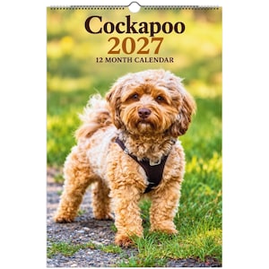 2027 Cockapoo Calendar