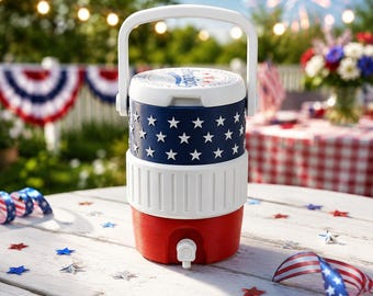 4th of July Can Cooler STL, America 250 Patriotic 12 oz Can Holder, USA 1776 2026 Koozie, 3D Print File