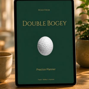 Golf Practice Planner | Golf Training Log Book | Putting Tracker | Driving Range Journal | Short Game Practice | Printable PDF | Golf poison