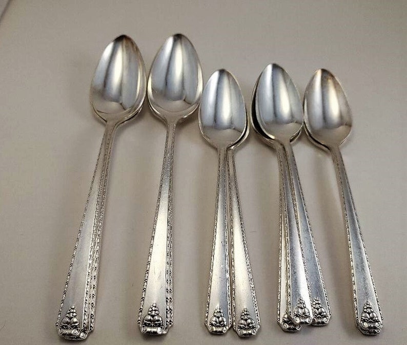 Oneida Prestige Plate Silver Plate Flatware Replacement Etsy